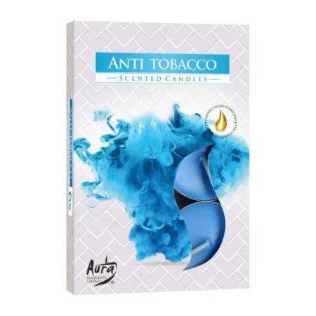Vonné čajové sviečky Anti tabacco 6ks