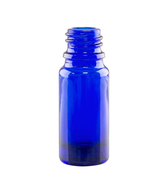 Modrá sklenená nádoba 10ml