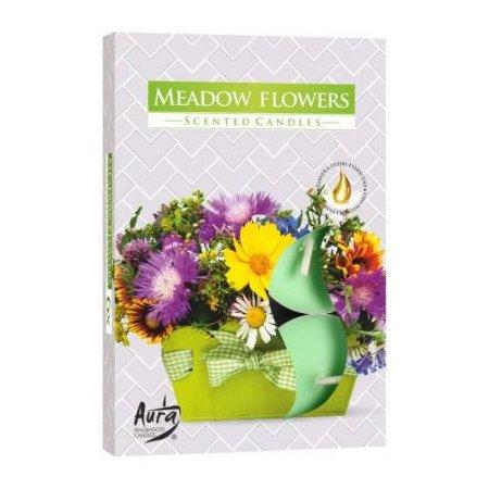 Vonné čajové sviečky Meadow flowers 6ks