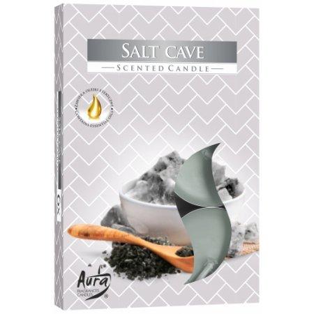 Vonné čajové sviečky Salt cave 6ks