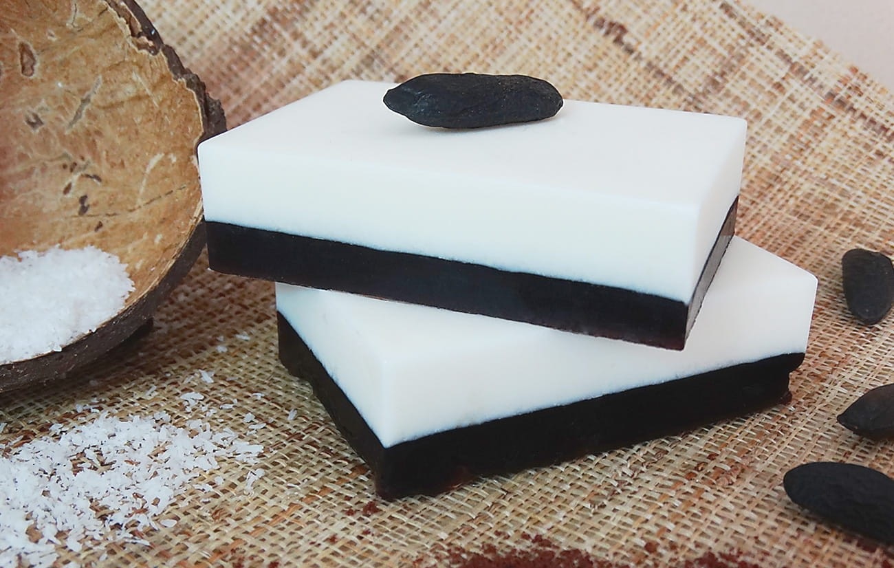 Kakaovo - kokosové mydlo